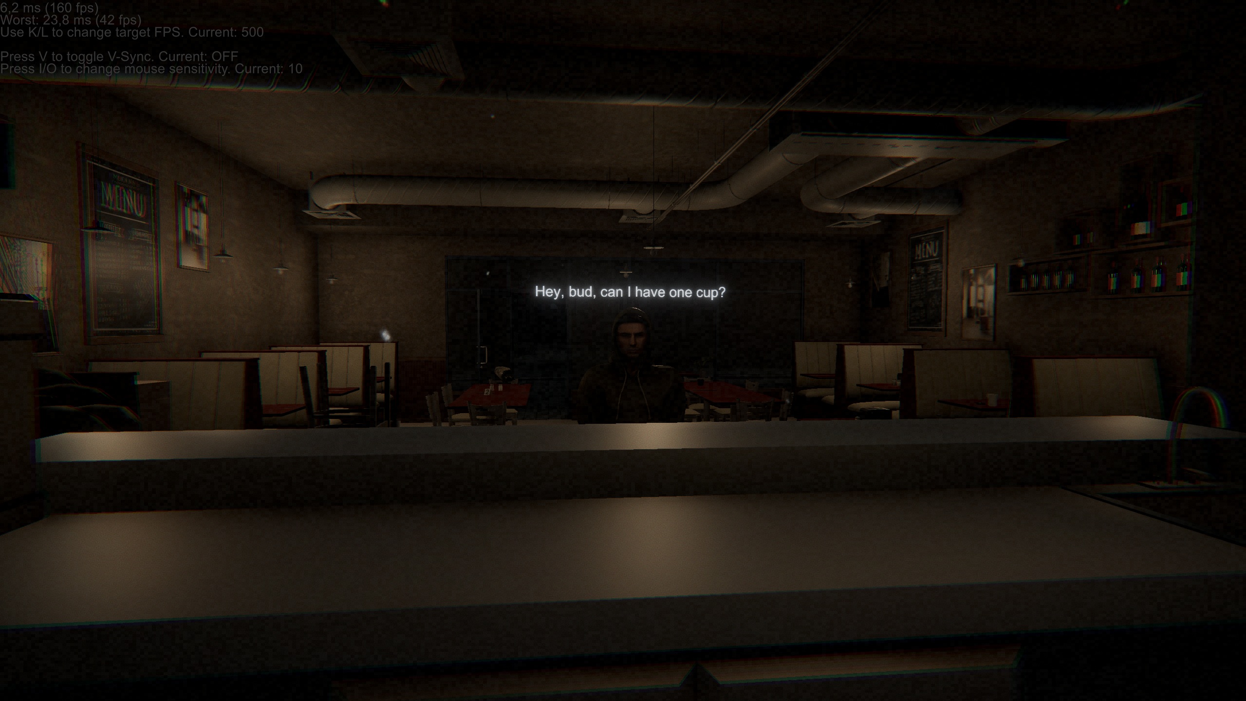 Horror prototype gameplay